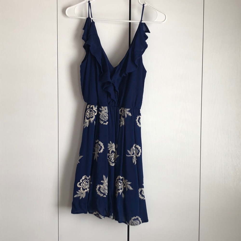 Blue dress